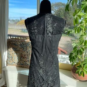 Beautiful lace holiday dress with liner by Nenette Lepore size 8